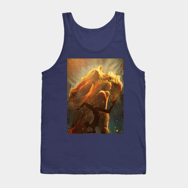 Nebula Tree Dancer I Tank Top by RachelSVParry